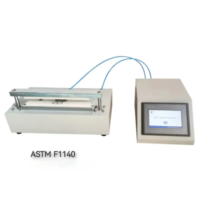 burst or creep testing burst leak test seal burst strength test of flexible food packages ASTM F1140.The LSST-01 is ideal for QA labs, packaging R&D, and production line validation,