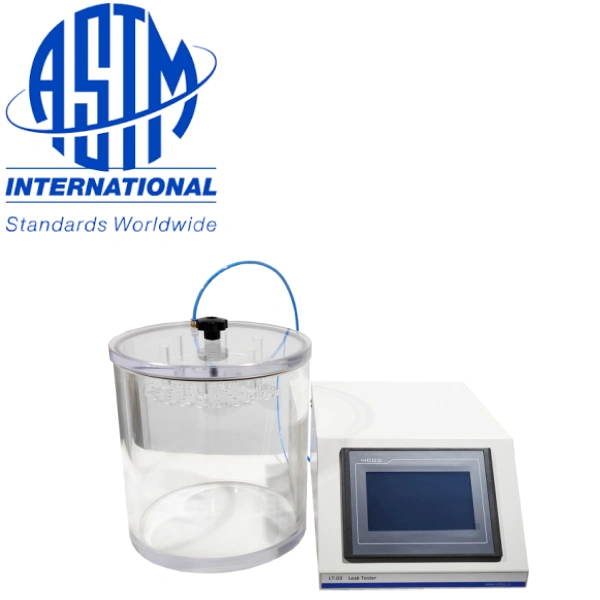 Water Immersion Leak Test for Rigid Containers ASTM D4991 Bubble Leak Test